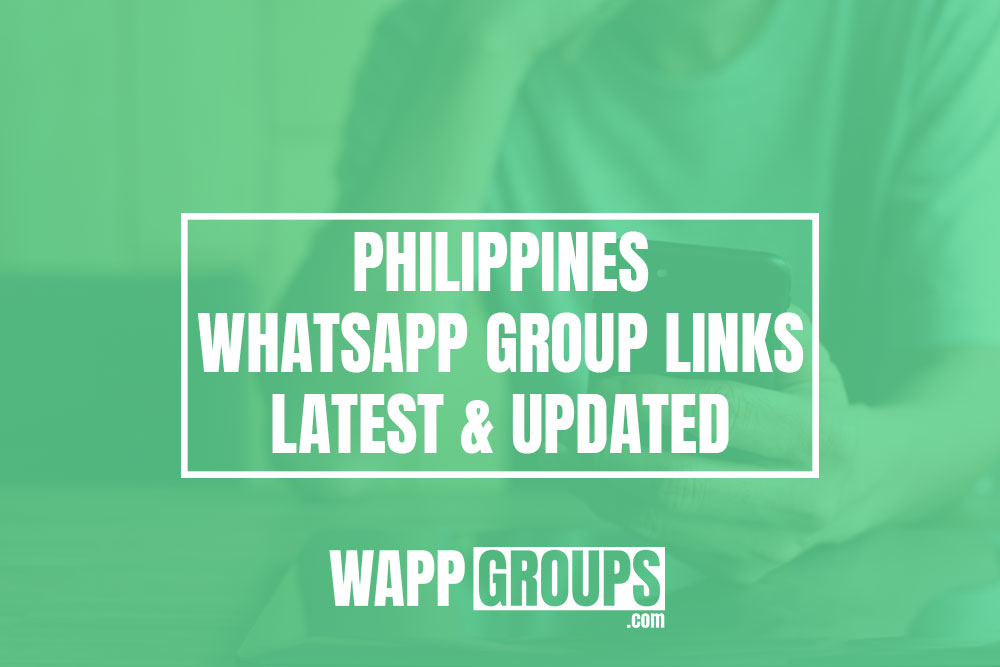 Philippines WhatsApp Group Links
