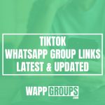 TikTok WhatsApp Group Links - [month], [year] [Updated]