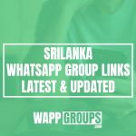 Sri Lanka WhatsApp Group Links