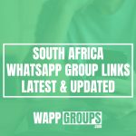 South Africa WhatsApp Group Links