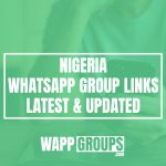 Nigeria WhatsApp Group Links