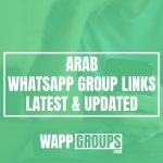 Arab WhatsApp Group Links