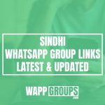 Sindhi WhatsApp Group Links