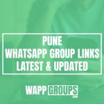 Pune WhatsApp Group Links