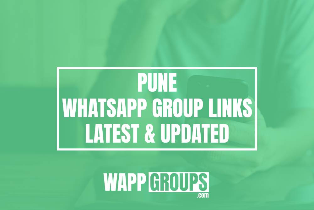 Pune WhatsApp Group Links