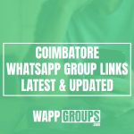 Coimbatore WhatsApp Group Links