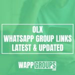 OLX WhatsApp Group Links