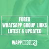 Forex WhatsApp Group Links