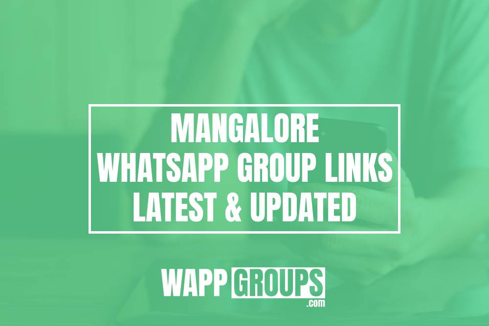 Mangalore WhatsApp Group Links